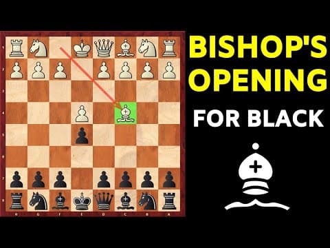 How to Play Against the Bishop's Opening as Black [TRAPS Included]