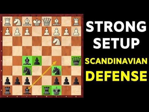 An Easy Opening for Black Against 1.e4 (TRAPS Included!)