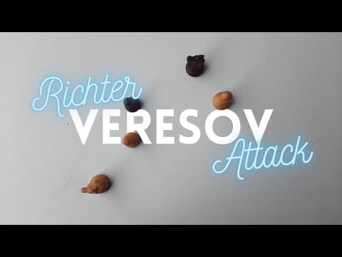 The Richter-Veresov Attack - Plans, Structures, Patterns, Variations · Chess Openings