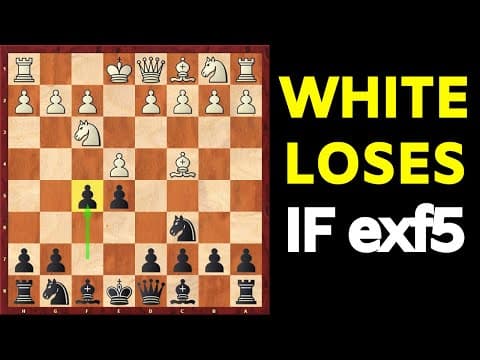 BEST Chess Opening to Crush 1.e4 – The Rousseau Gambit – Every Move is a Trap!