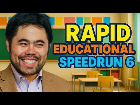 MASTER SLOWKARU Educational Speedrun — He Teaches You More Chess