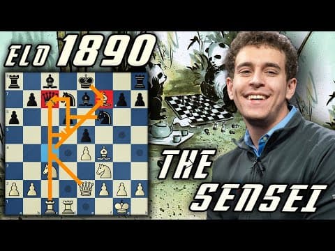 Calculating A BRUTAL Bishop Sac | Smith–Morra Gambit | The Sensei Speedrun | GM Naroditsky