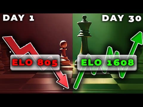 How to MASSIVELY Improve Your Chess in 30 Days
